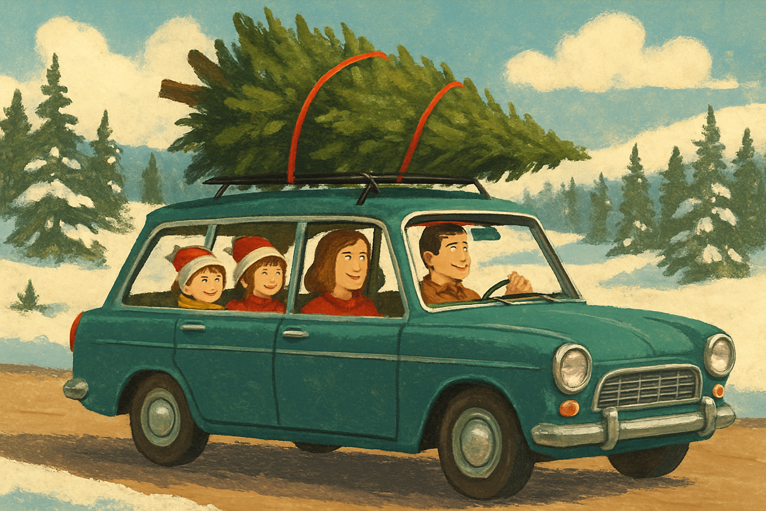 Holiday road trip