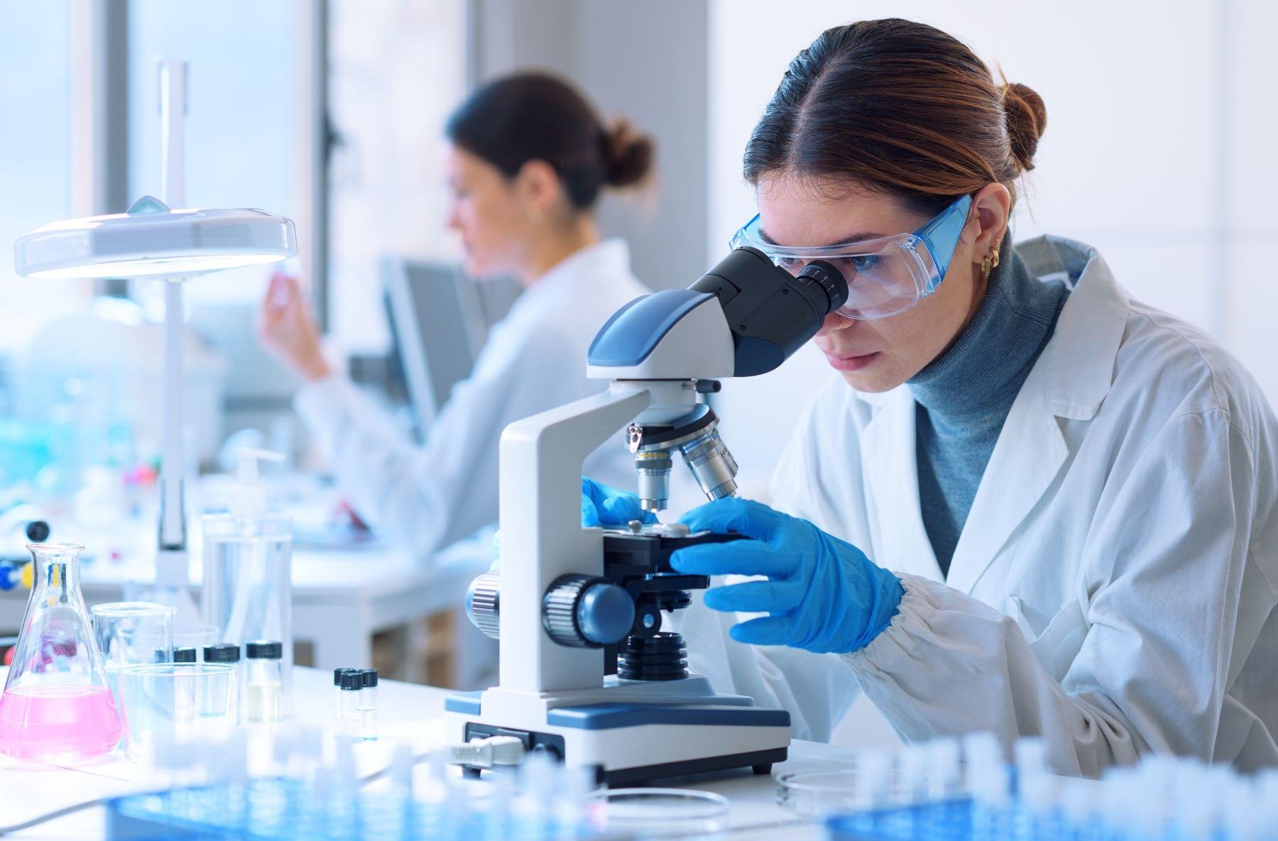 AdobeStock_Researchers working in the clinical laboratory-1800